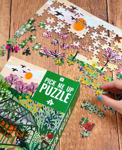 Garden Puzzle | 500 Piece Jigsaw Puzzle Pick Me Up Puzzle Puzzledly.