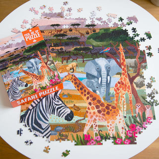 Safari Puzzle | 1,000 Piece Jigsaw Puzzle Pick Me Up Puzzle Puzzledly.