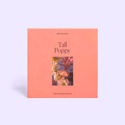 Tall Poppy | 500 Piece Jigsaw Puzzle Piecework Puzzles Puzzledly.