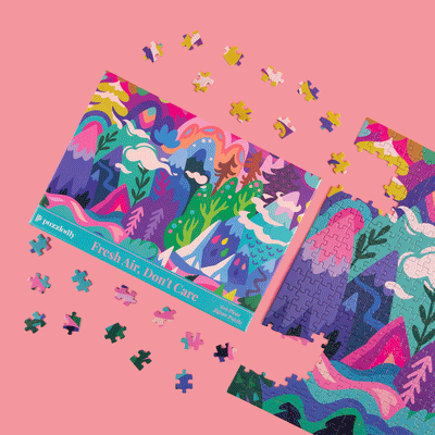 Fresh Air, Don't Care | 500 Piece Jigsaw Puzzle Puzzledly Puzzledly.