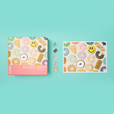 But First, Donuts! | 500 Piece Jigsaw Puzzle