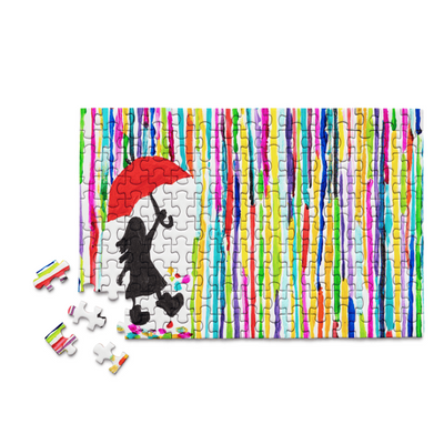 Rainbow Rain | 150 Piece Jigsaw Puzzle