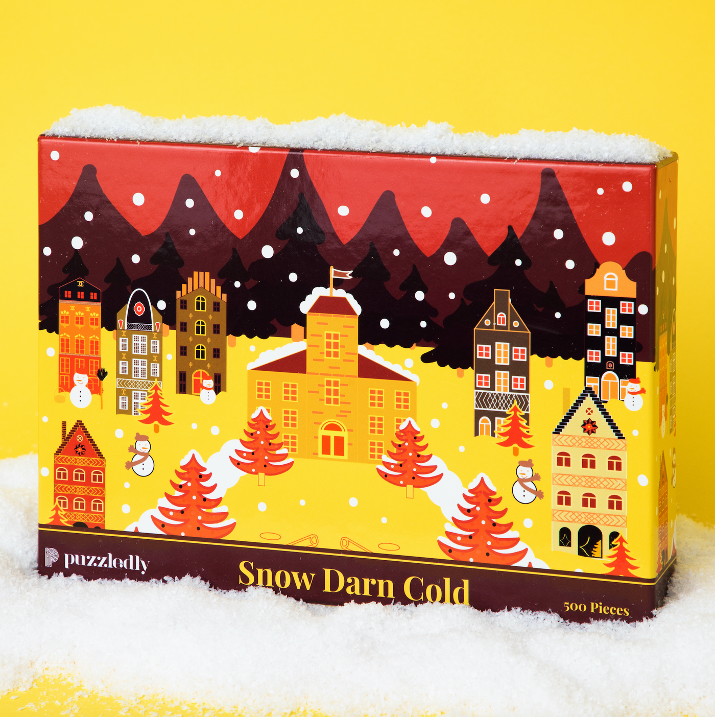 Snow Darn Cold | 500 Piece Jigsaw Puzzle Puzzledly Puzzledly.