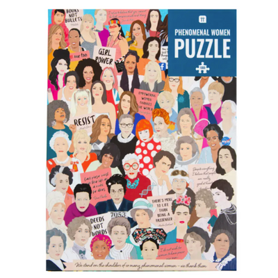 Phenomenal Women Puzzle | 1,000 Piece Jigsaw Puzzle Pick Me Up Puzzle Puzzledly.