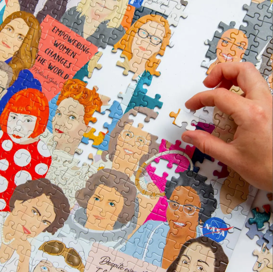 Phenomenal Women Puzzle | 1,000 Piece Jigsaw Puzzle Pick Me Up Puzzle Puzzledly.