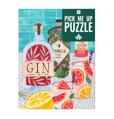 Gin Puzzle | 500 Piece Jigsaw Puzzle Pick Me Up Puzzle Puzzledly.