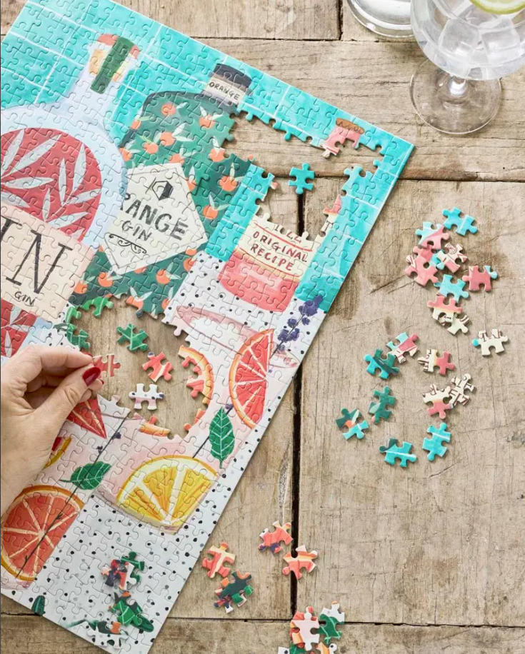 Gin Puzzle | 500 Piece Jigsaw Puzzle Pick Me Up Puzzle Puzzledly.