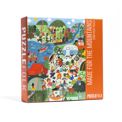 Made for the Mountains | 1,000 Piece Jigsaw Puzzle Puzzlefolk Puzzledly.