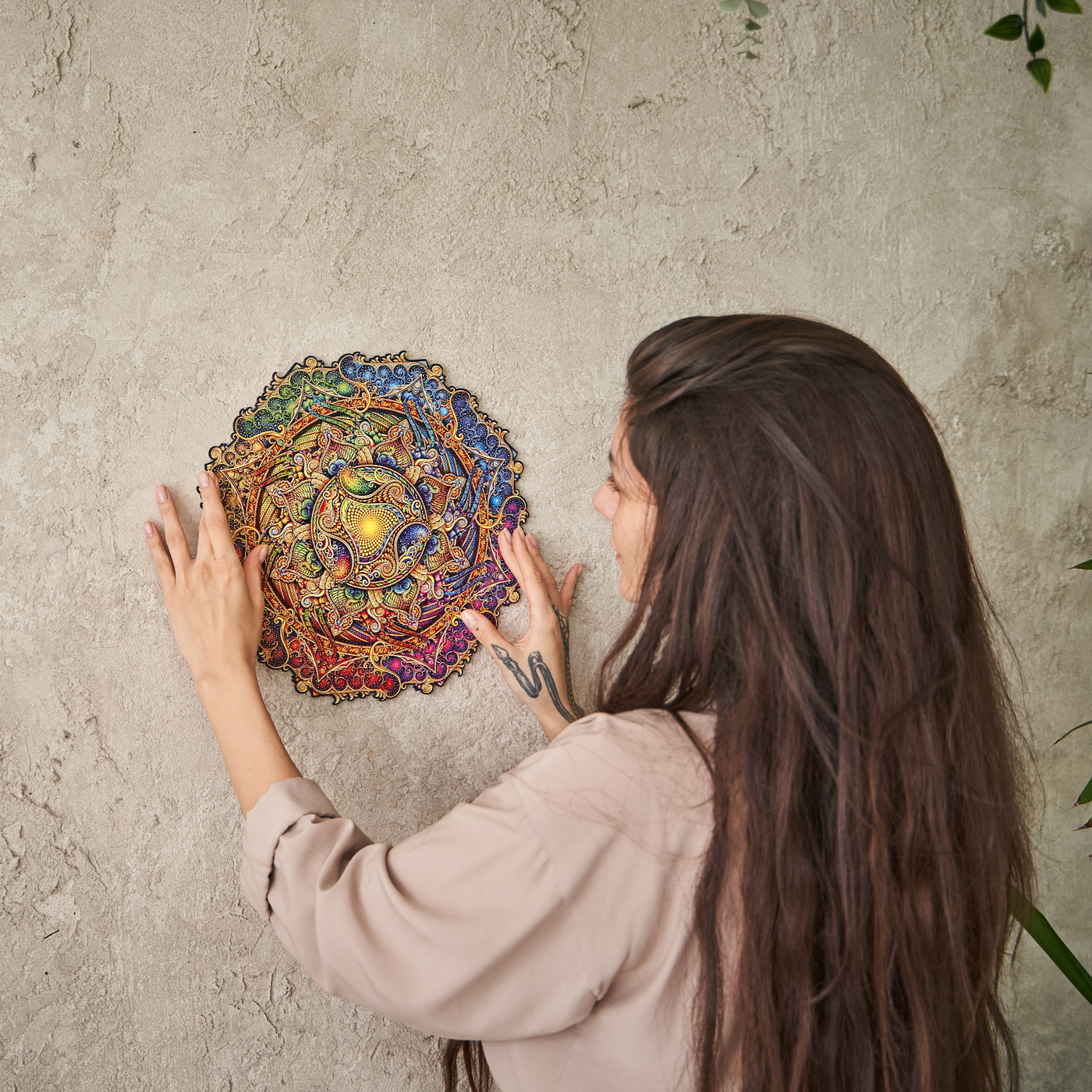 Mandala Inexhaustible Abundance | Wooden Jigsaw Puzzle