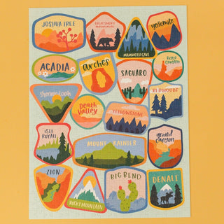 National Parks | by Pippi Post | 500 Piece Jigsaw Puzzle