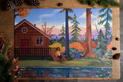 Autumn Cottage | 1,000 Piece Jigsaw Puzzle