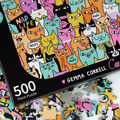 Cattitude | 500 Piece Jigsaw Puzzle