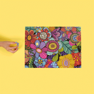 Ay Poppy! | 500 Piece Jigsaw Puzzle Puzzledly Puzzledly.
