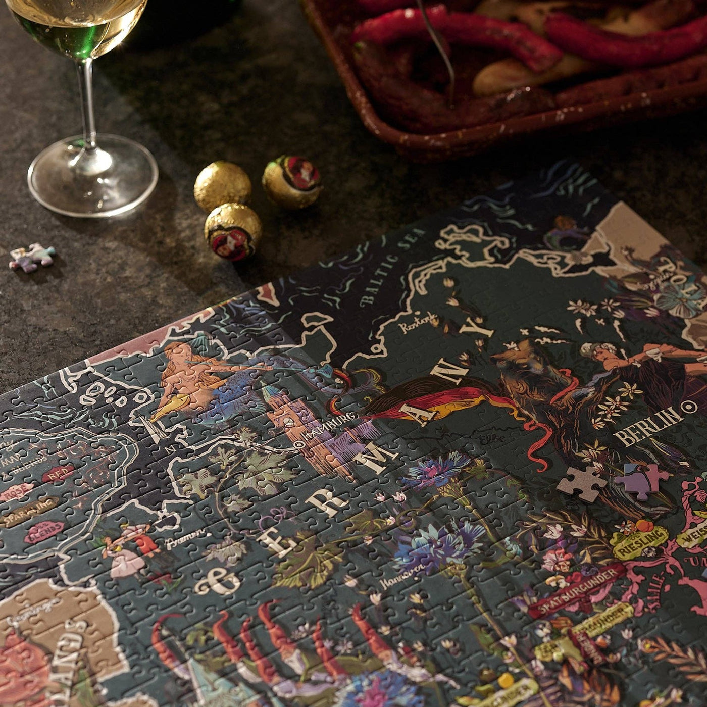 Germany Wine | 1,000 Piece Jigsaw Puzzle