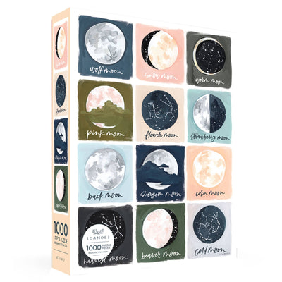 Painted Moons | 1,000 Piece Jigsaw Puzzle