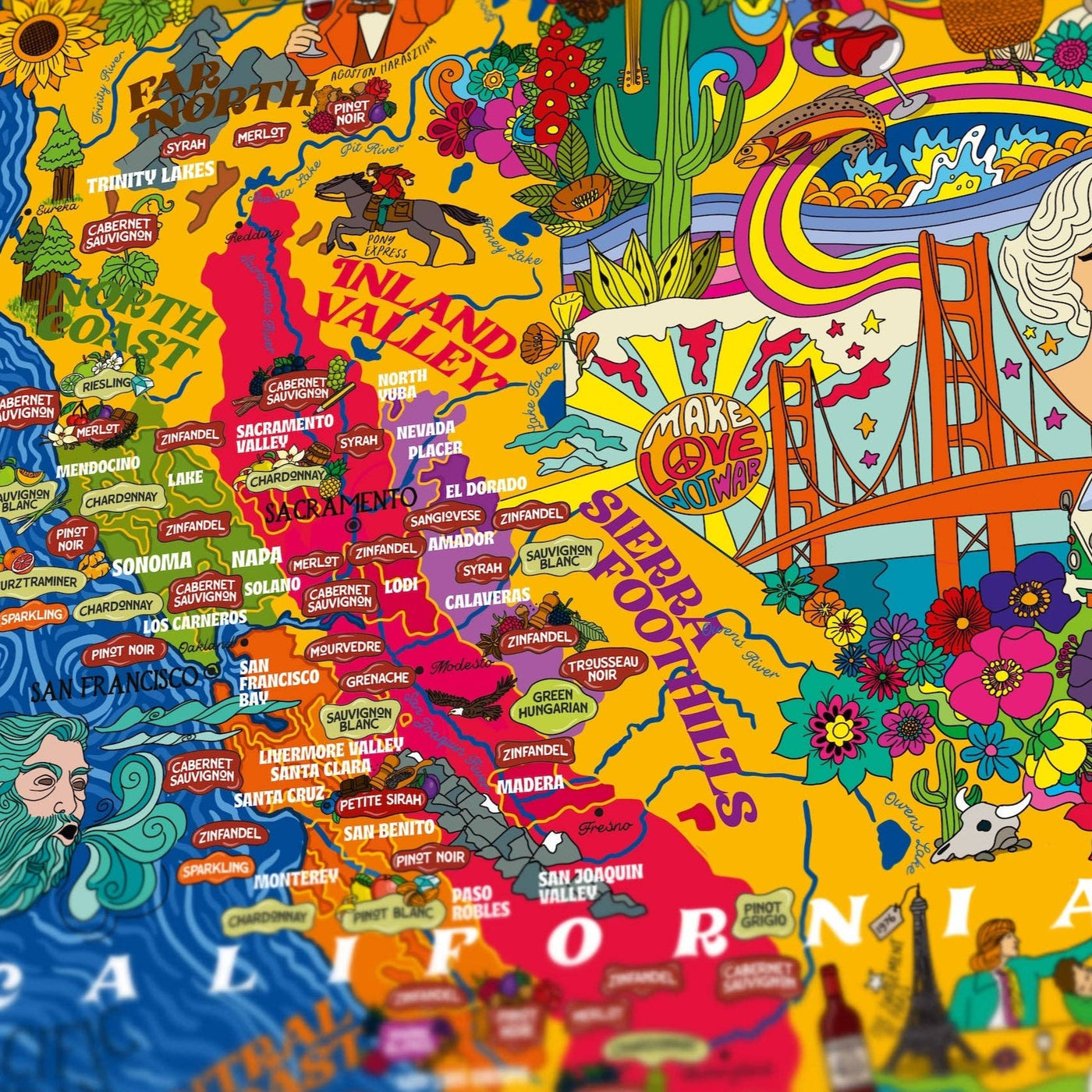 California Wine | 1,000 Piece Jigsaw Puzzle