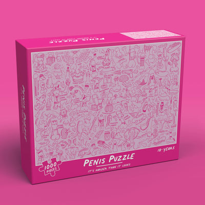 Penis Puzzle | 1,000 Piece Jigsaw Puzzle of