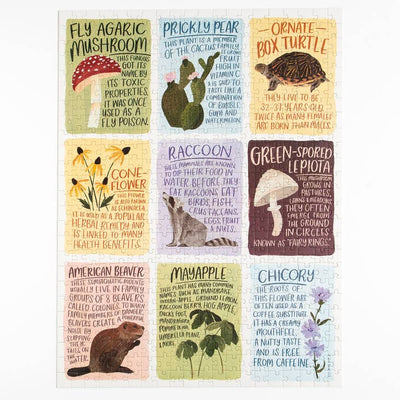 Flora & Fauna Facts | 500 Piece Jigsaw Puzzle