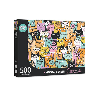 Cattitude | 500 Piece Jigsaw Puzzle