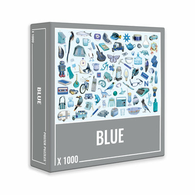 Blue | 1,000 Piece Jigsaw Puzzle