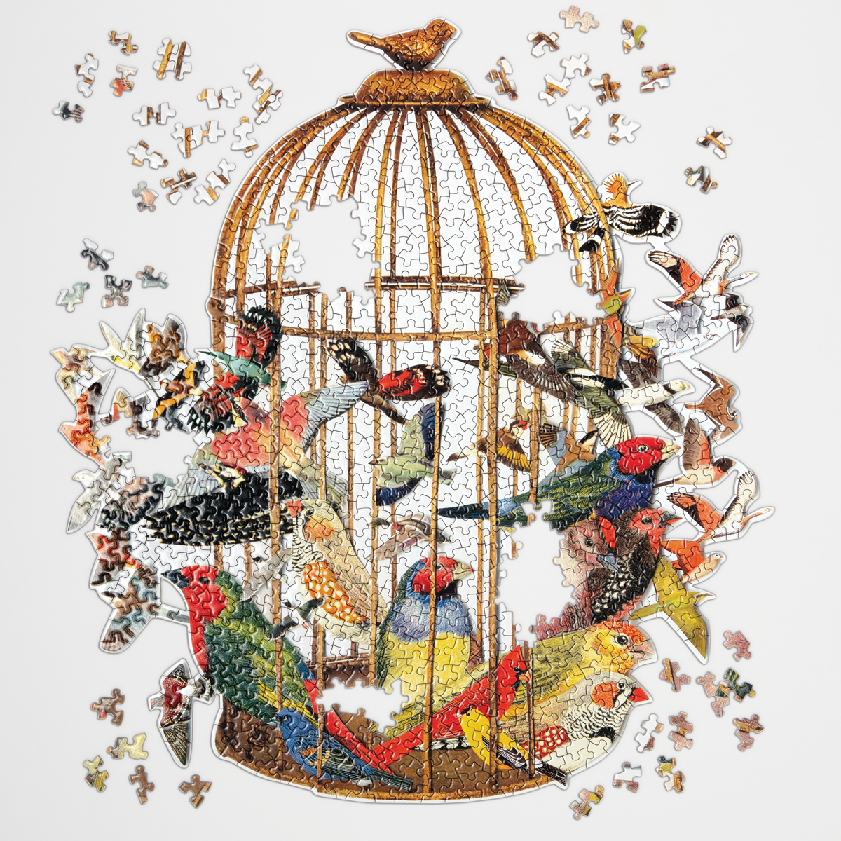 Bouquet of Birds | 750 Piece Jigsaw Puzzle