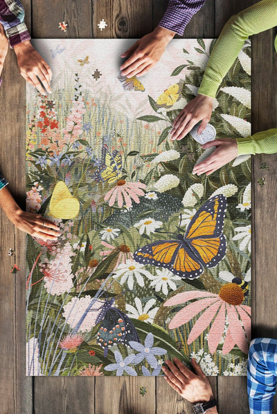 Butterfly Garden | 1,000 Piece Jigsaw Puzzle