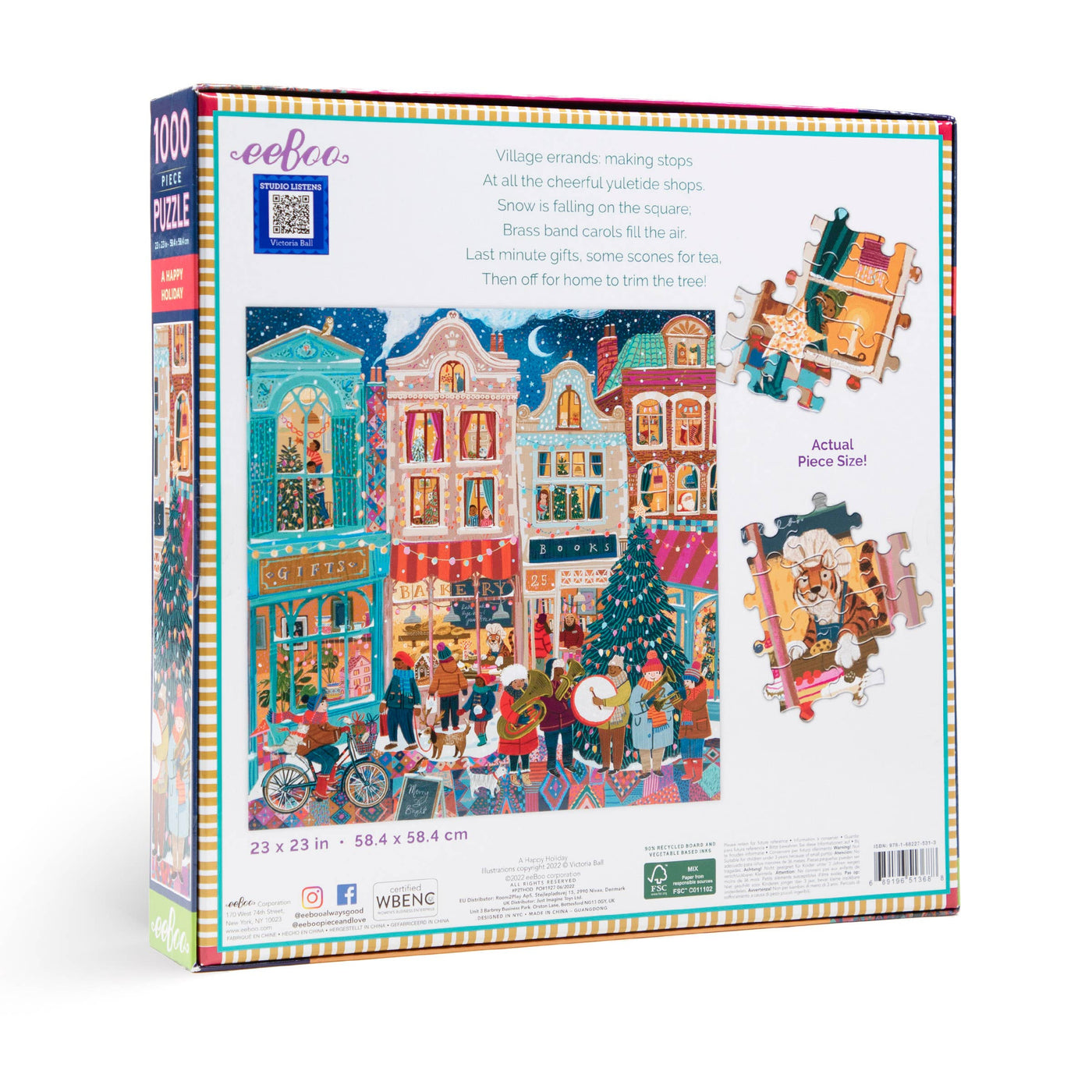 A Happy Holiday | 1,000 Piece Jigsaw Puzzle