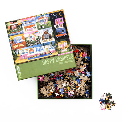 Happy Campers | 1,000 Piece Jigsaw Puzzle