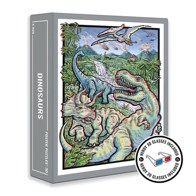 Dinosaurs 3D | 500 Piece Jigsaw Puzzle