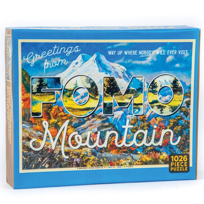 Greetings from FOMO Mountain | 1,026 Piece Jigsaw Puzzle
