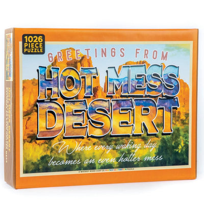 Greetings from the Hot Mess Desert | 1,026 Piece Jigsaw Puzzle
