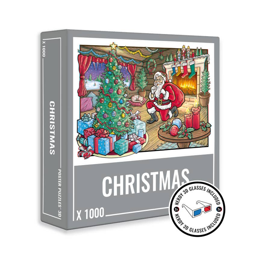 Christmas 3D | 1,000 Piece Jigsaw Puzzle