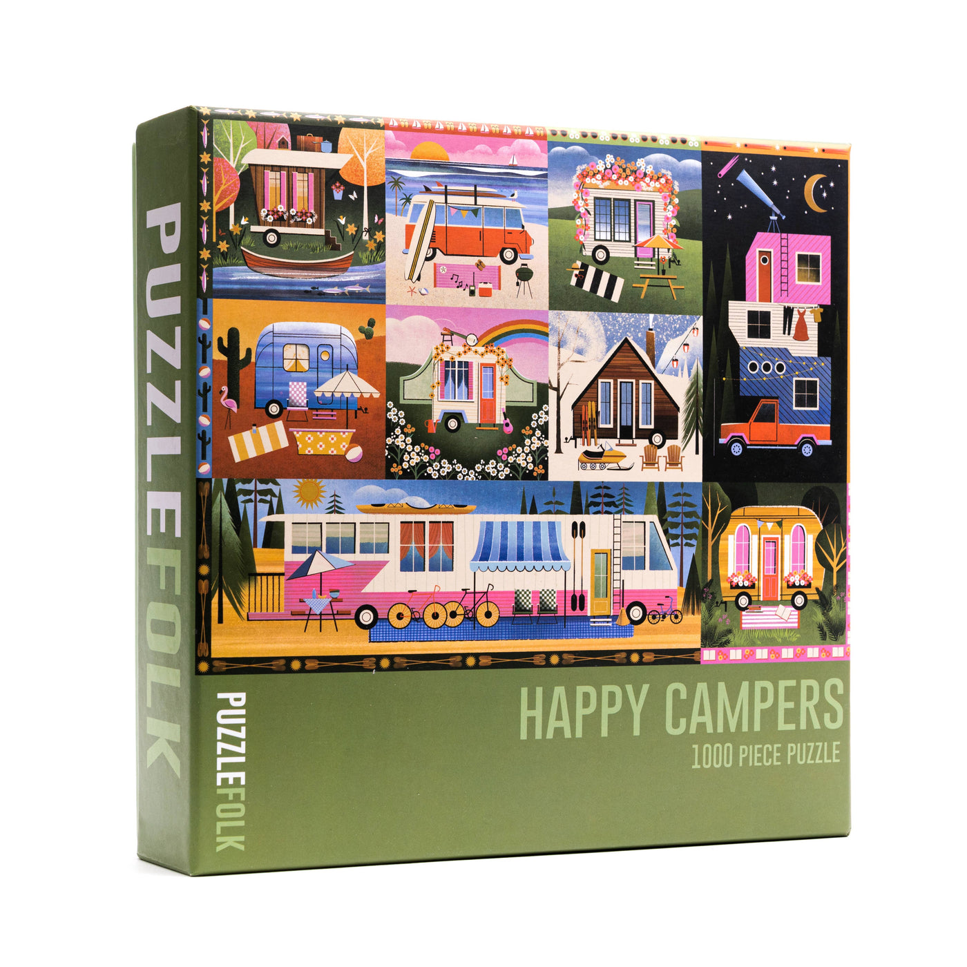 Happy Campers | 1,000 Piece Jigsaw Puzzle