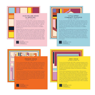 Frank Lloyd Wright Textile Blocks | 4 200 Piece Jigsaw Puzzles