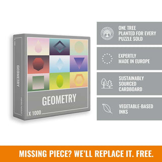 Geometry | 1,000 Piece Jigsaw Puzzle