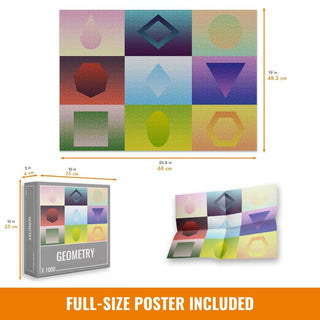Geometry | 1,000 Piece Jigsaw Puzzle