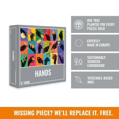 Hands | 1,000 Piece Jigsaw Puzzle