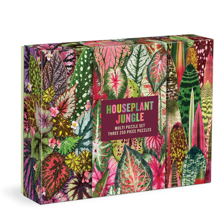 Houseplant Jungle | Set of 3 250 Piece Jigsaw Puzzle