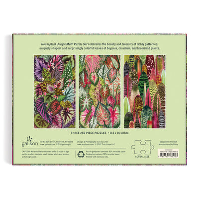 Houseplant Jungle | Set of 3 250 Piece Jigsaw Puzzle