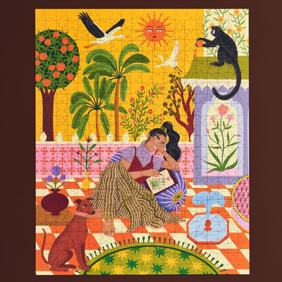 Indian Garden by Bodil Jane | 500 Piece Jigsaw Puzzle