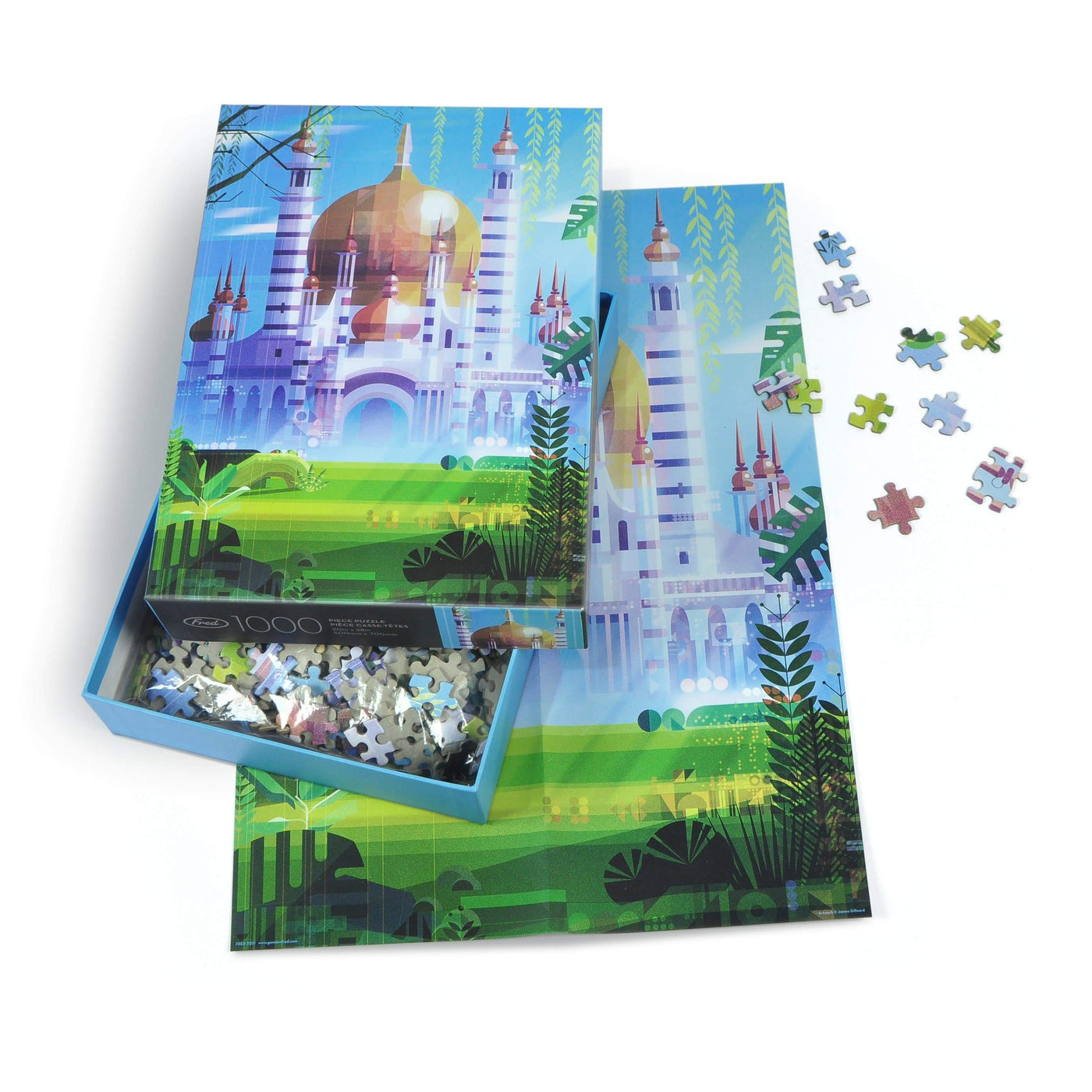 Temple | 1,000 Piece Jigsaw Puzzle