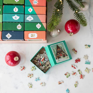 Janet Hill Advent Calendar | 24 100 Piece Jigsaw Puzzles