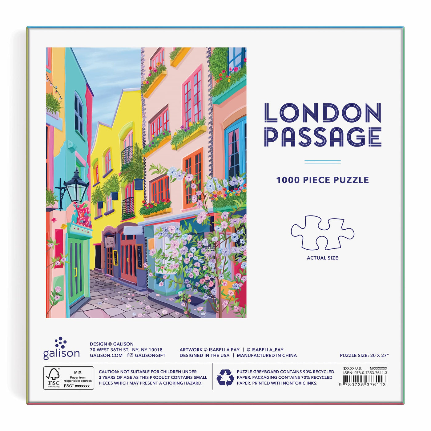 London Passage | 1,000 Piece Jigsaw Puzzle