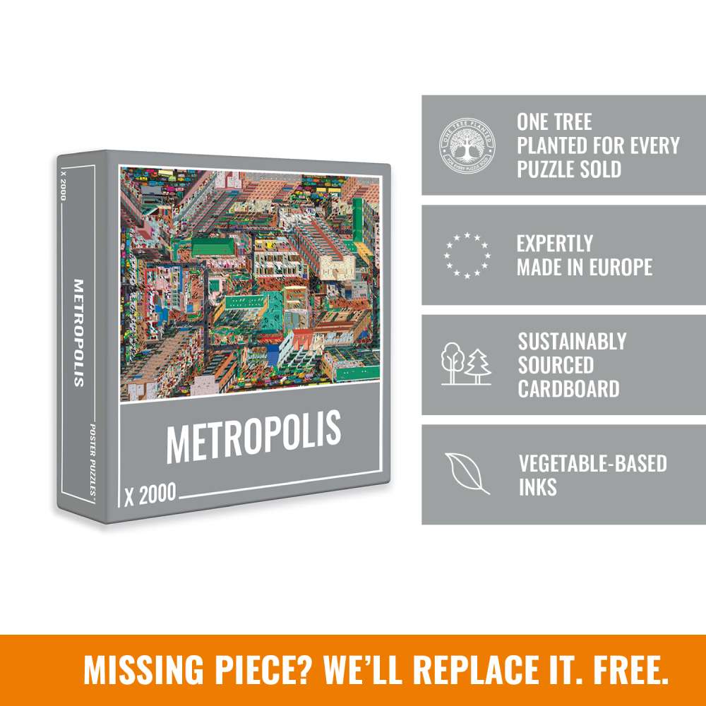 Metropolis | 2,000 Piece Jigsaw Puzzle