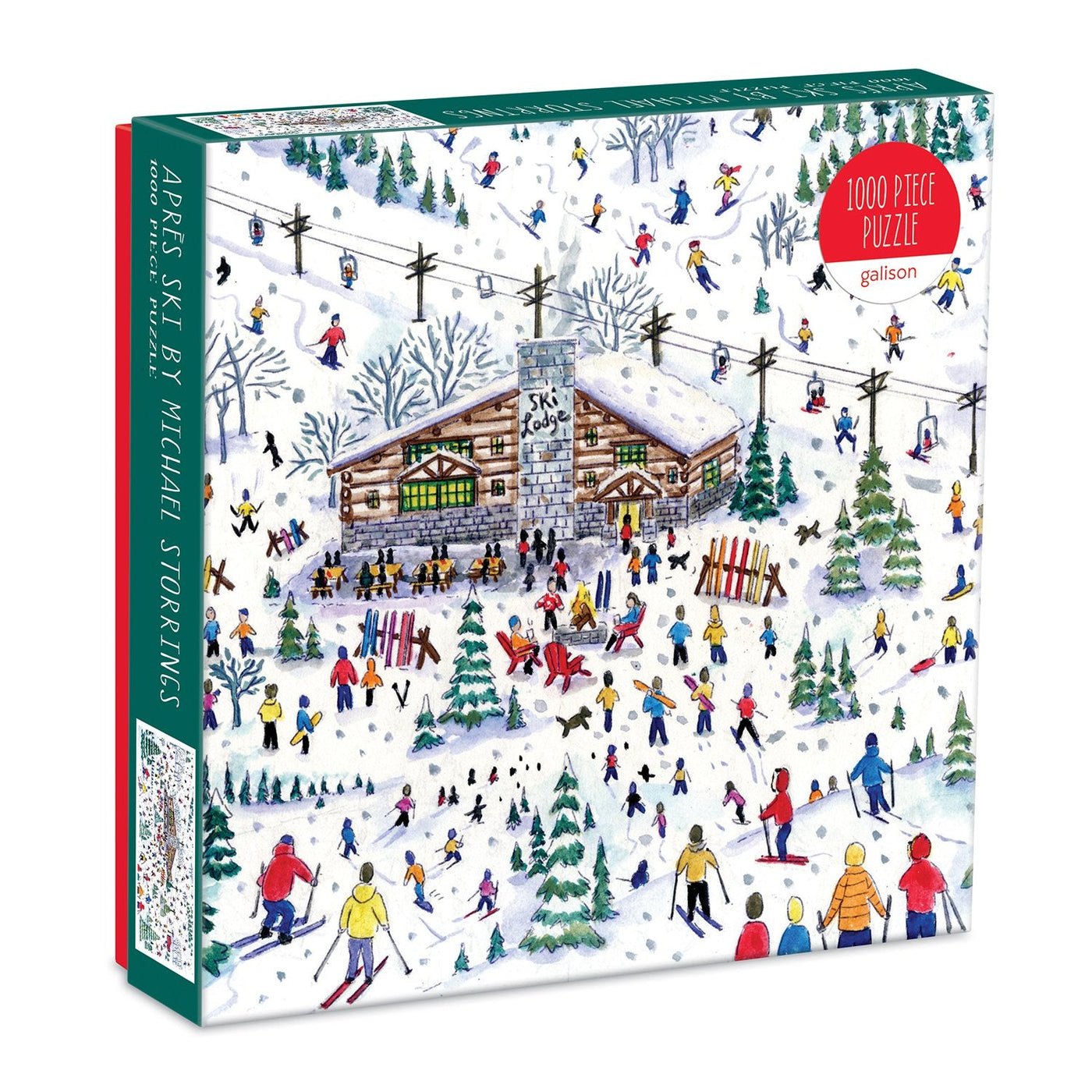 Michael Storrings Apres Ski | 1,000 Piece Jigsaw Puzzle