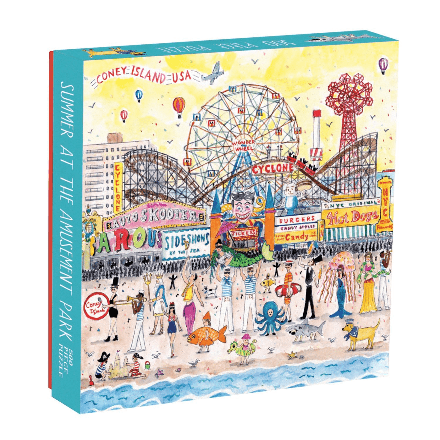 Summer at the Amusement Park | 500 Piece Jigsaw Puzzle