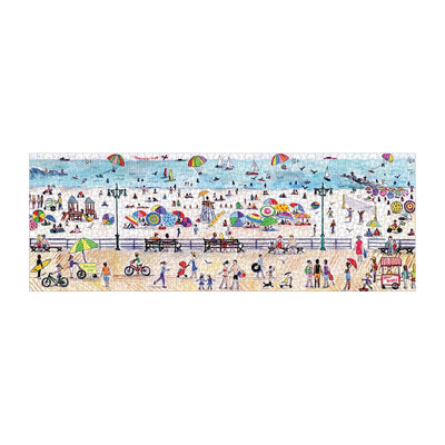 Michael Storrings Summer Fun | 1,000 Piece Panoramic Jigsaw Puzzle