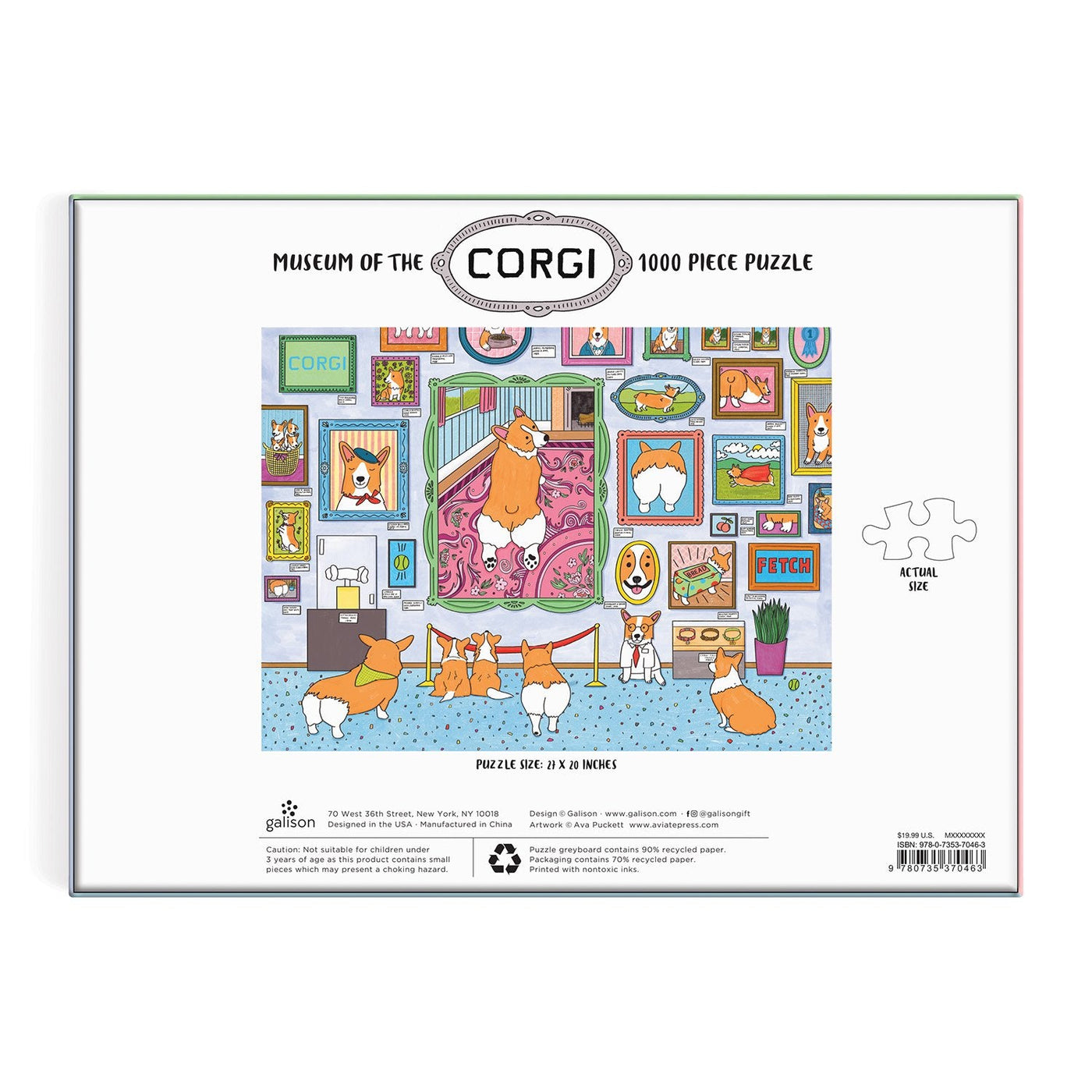 Museum of the Corgi | 1,000 Piece Jigsaw Puzzle