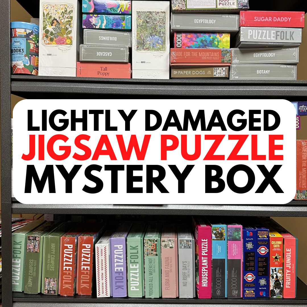 Mystery Box of Damaged Jigsaw Puzzles