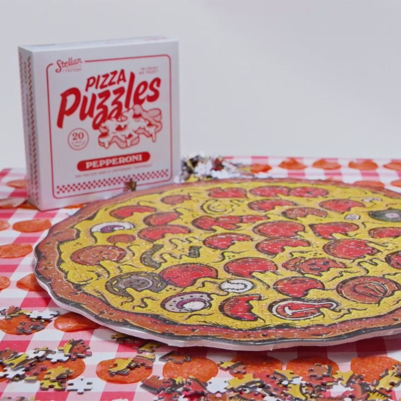 Pepperoni Pizza | 550 Piece Jigsaw Puzzle